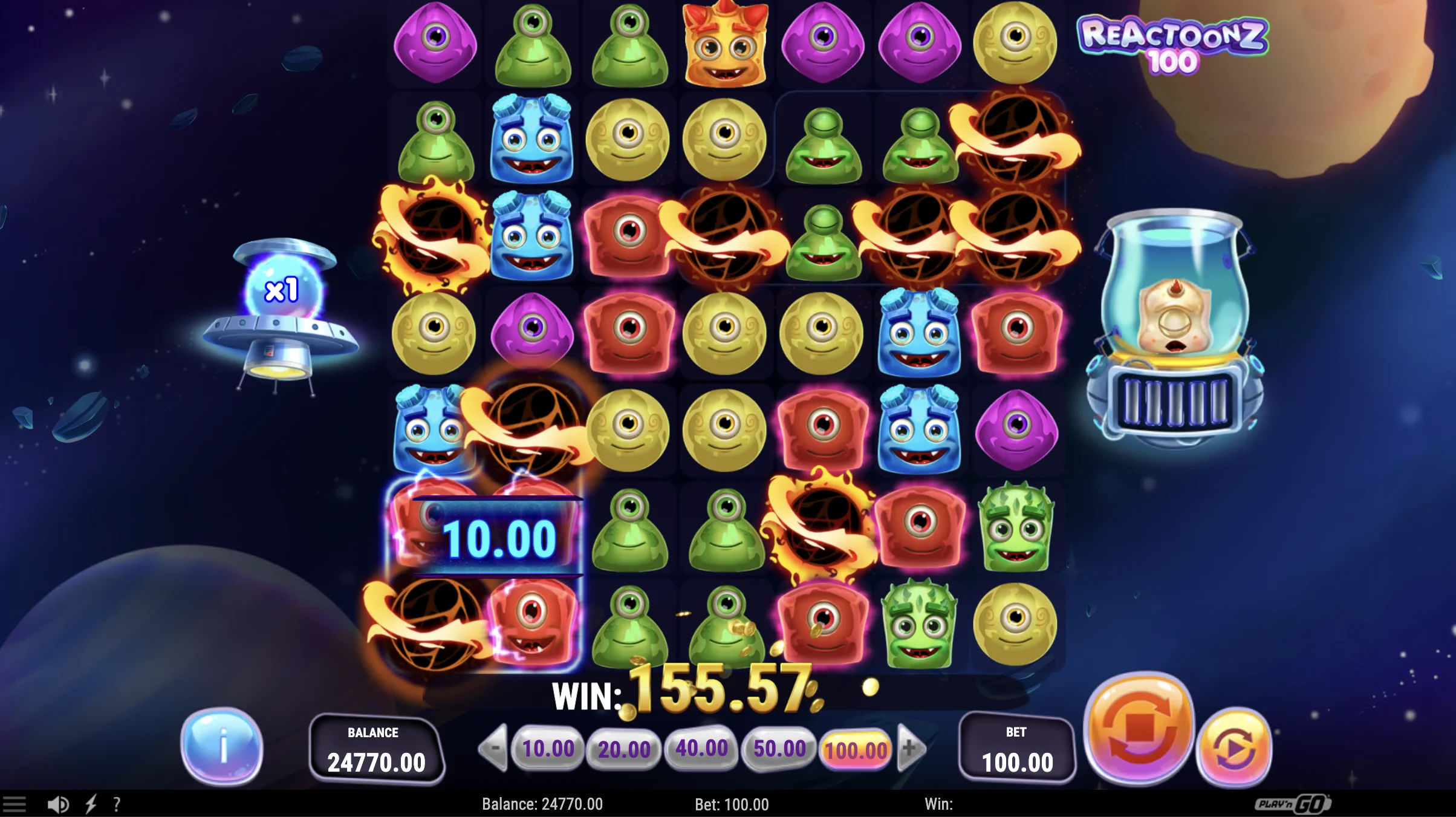 Reactoonz Mekaniikka ja Pelitapa Reactoonz Mekaniikka ja Pelitapa